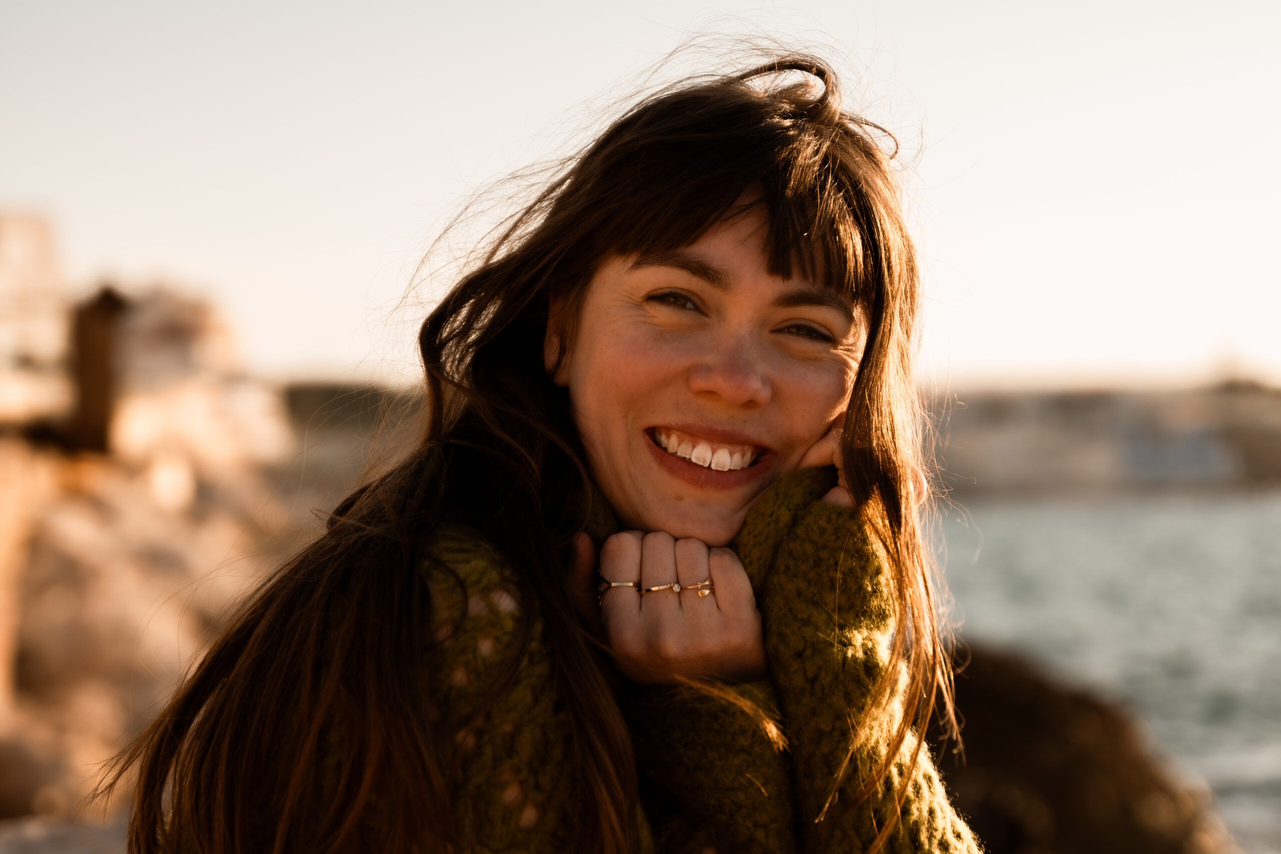 portrait-femme-sunrice-sourire photographe Duvernay Moments